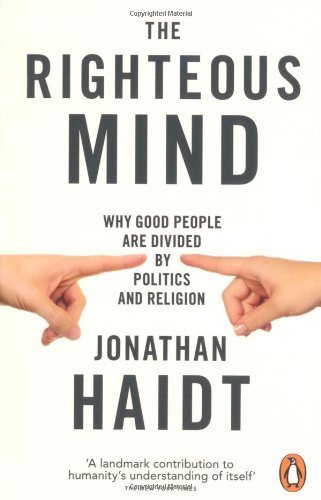 Cover of The Righteous by Jonathan Haidt