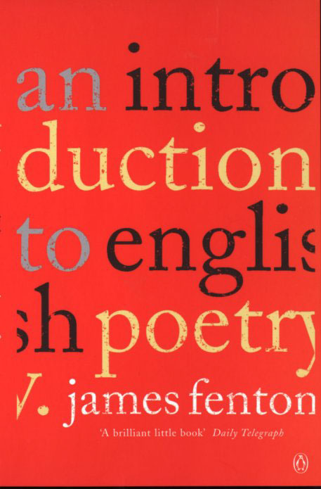 Cover of An Introduction to English Poetry by James Fenton