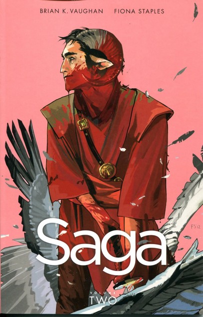 Cover of Saga vol 2 by Brian Vaughan