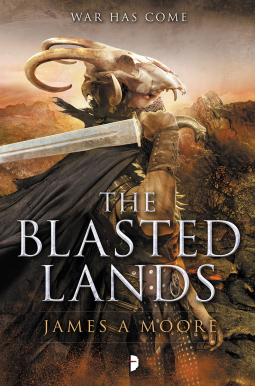 Cover of The Blasted Lands by James A. Moore