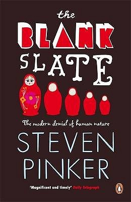 Cover of The Blank Slate by Steven Pinker