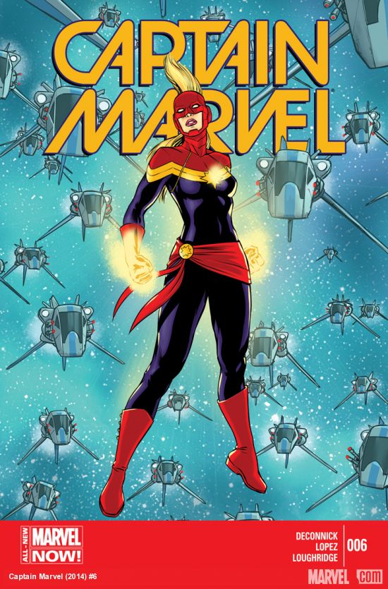 Cover of Captain Marvel #6