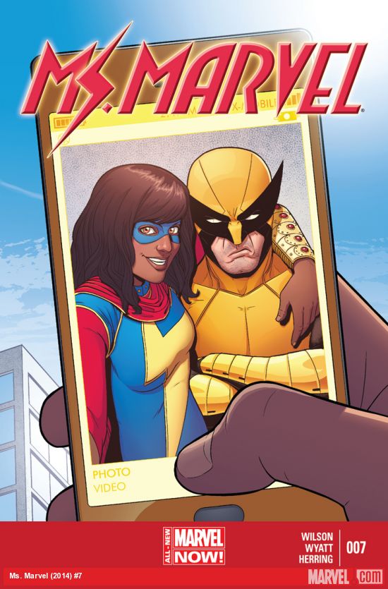 Cover of Ms Marvel #7