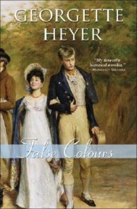 Cover of False Colours by Georgette Heyer