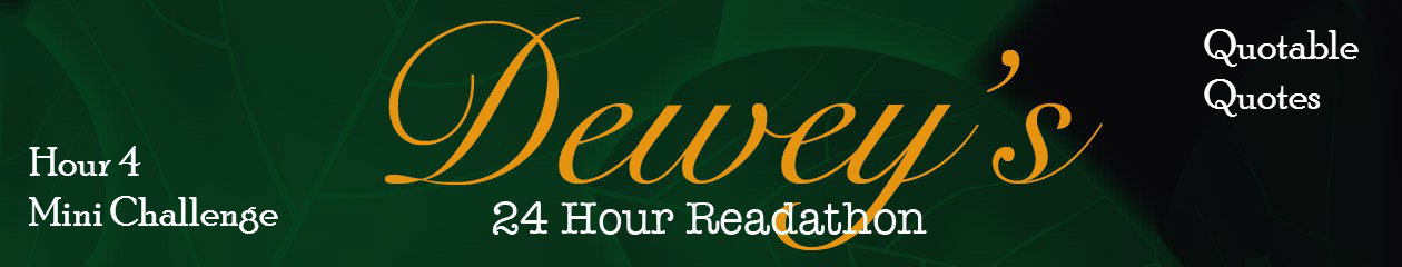 Dewey's Readathon Banner