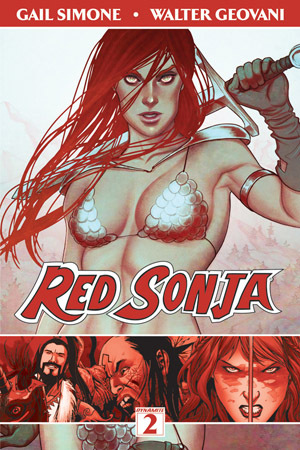 Cover of Red Sonja volume 2 by Gail Simone
