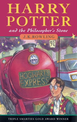 Cover of Harry Potter and the Philosopher's Stone by J.K. Rowling