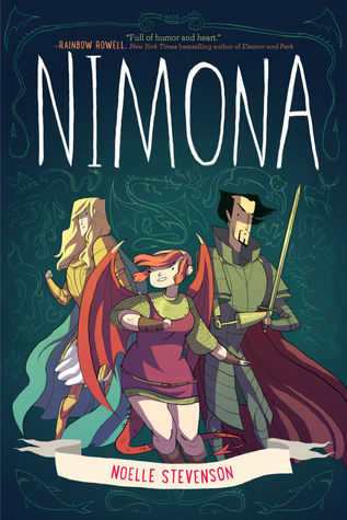 Cover of Nimona by Noelle Stephenson