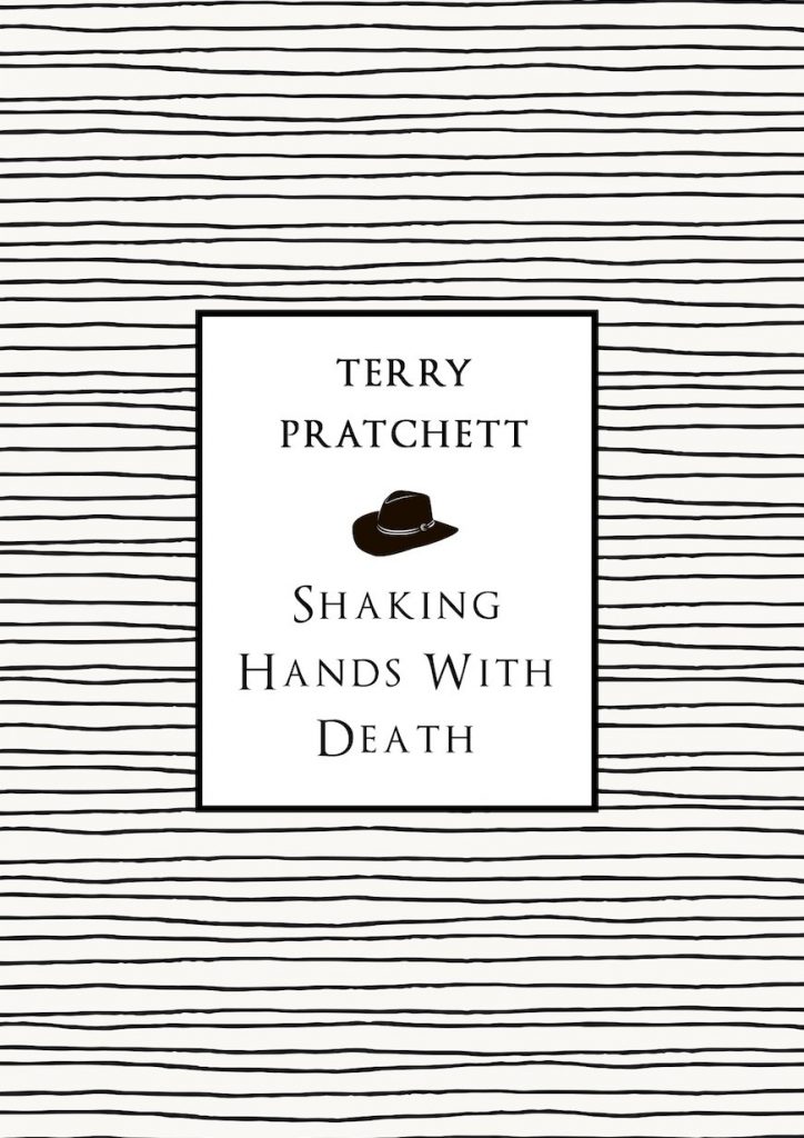Cover of Shaking Hands with Death by Terry Pratchett