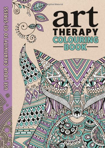 Cover of The Art Therapy Colouring Book