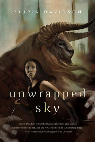 Cover of Unwrapped Sky by Rjurik Davidson