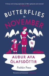 Cover of Butterflies in November by Audur Ava Olafsdottir