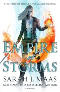 Cover of Empire of Storms by Sarah J. Maas