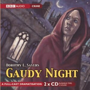 Cover of Gaudy Night by Dorothy L. Sayers, audio version