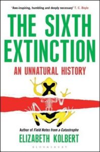 Cover of The Sixth Extinction by Elizabeth Kolbert