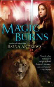 Cover of Magic Burns by Ilona Andrews