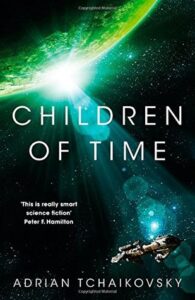 Cover of Children of Time by Adrian Tchiakovsky