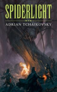 Cover of Spiderlight by Adrian Tchaikovsky