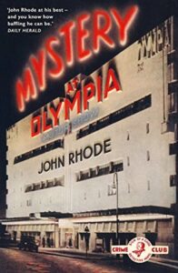 Cover of Mystery at Olympia by John Rhode