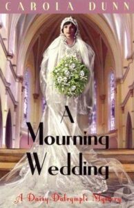 Cover of A Mourning Wedding by Carola Dunn.
