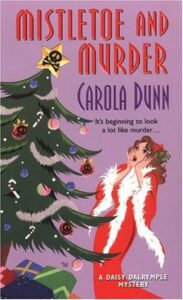 Cover of Mistletoe and Murder by Carola Dunn