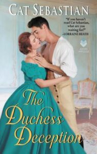 Cover of The Duchess Deception by Cat Sebastian