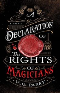 Cover of A Declaration of The Rights of Magicians by H. G. Parry