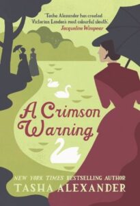 Cover of A Crimson Warning by Tasha Alexander