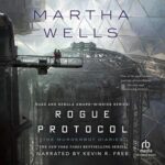 Cover of Rogue Protocol by Martha Wells, the audiobook version